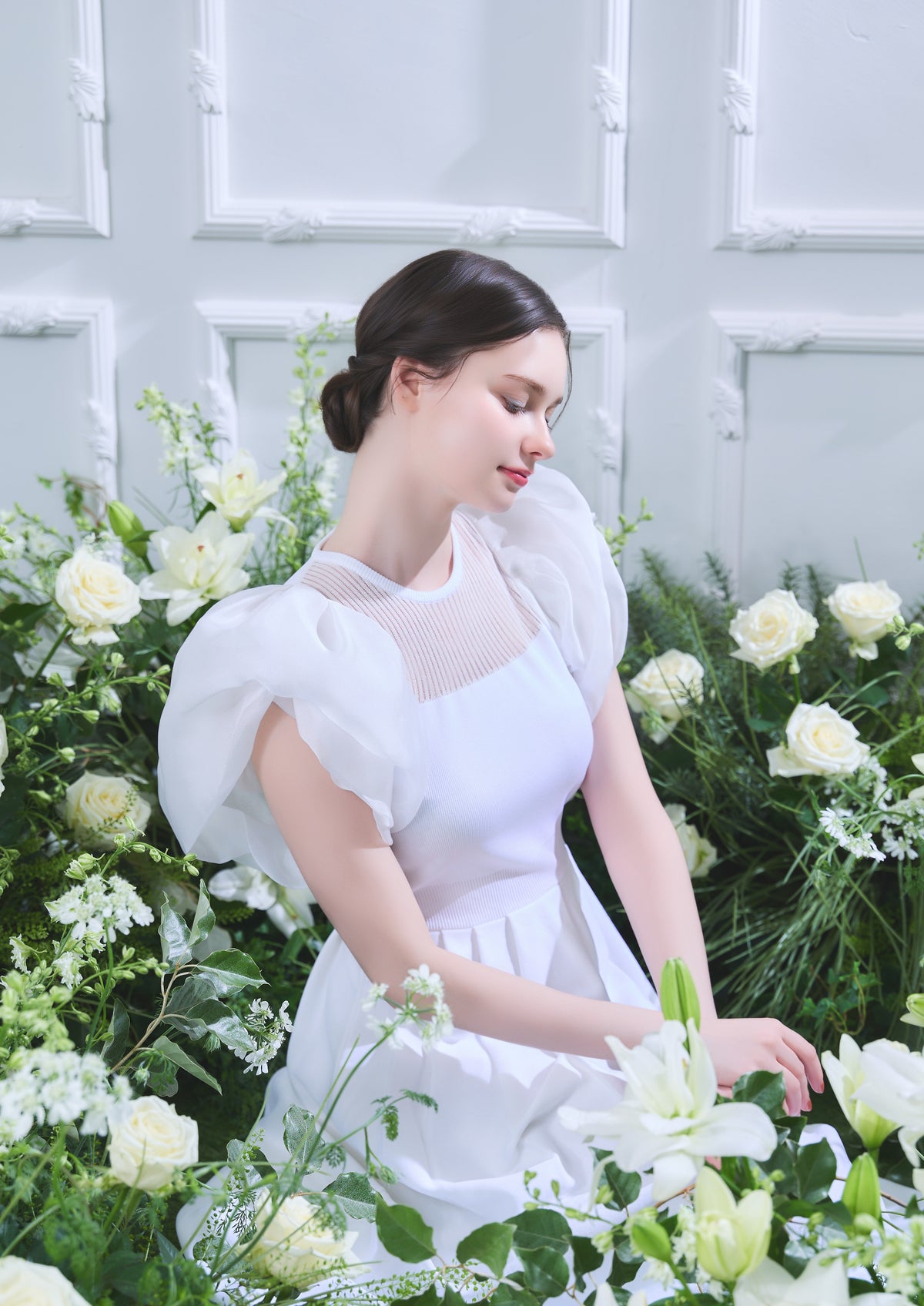 Airy Puff Dress