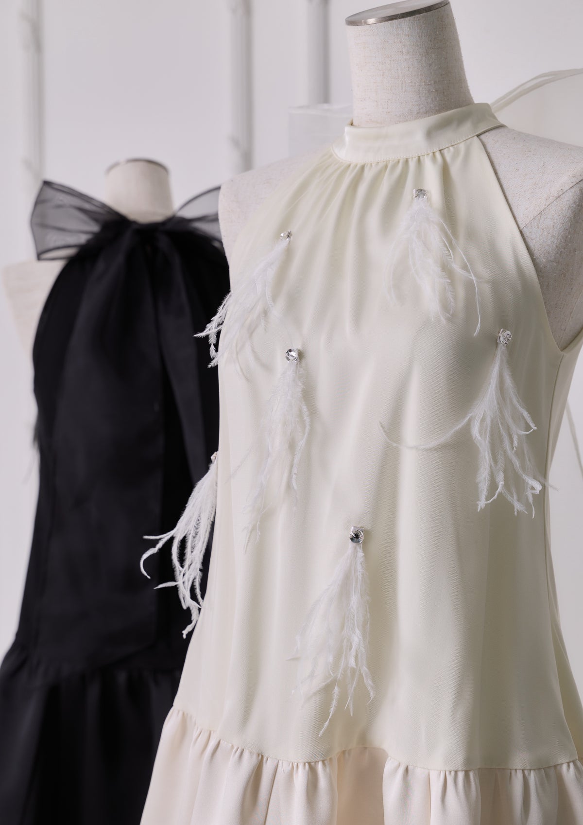 Plume Bijou Mini Dress