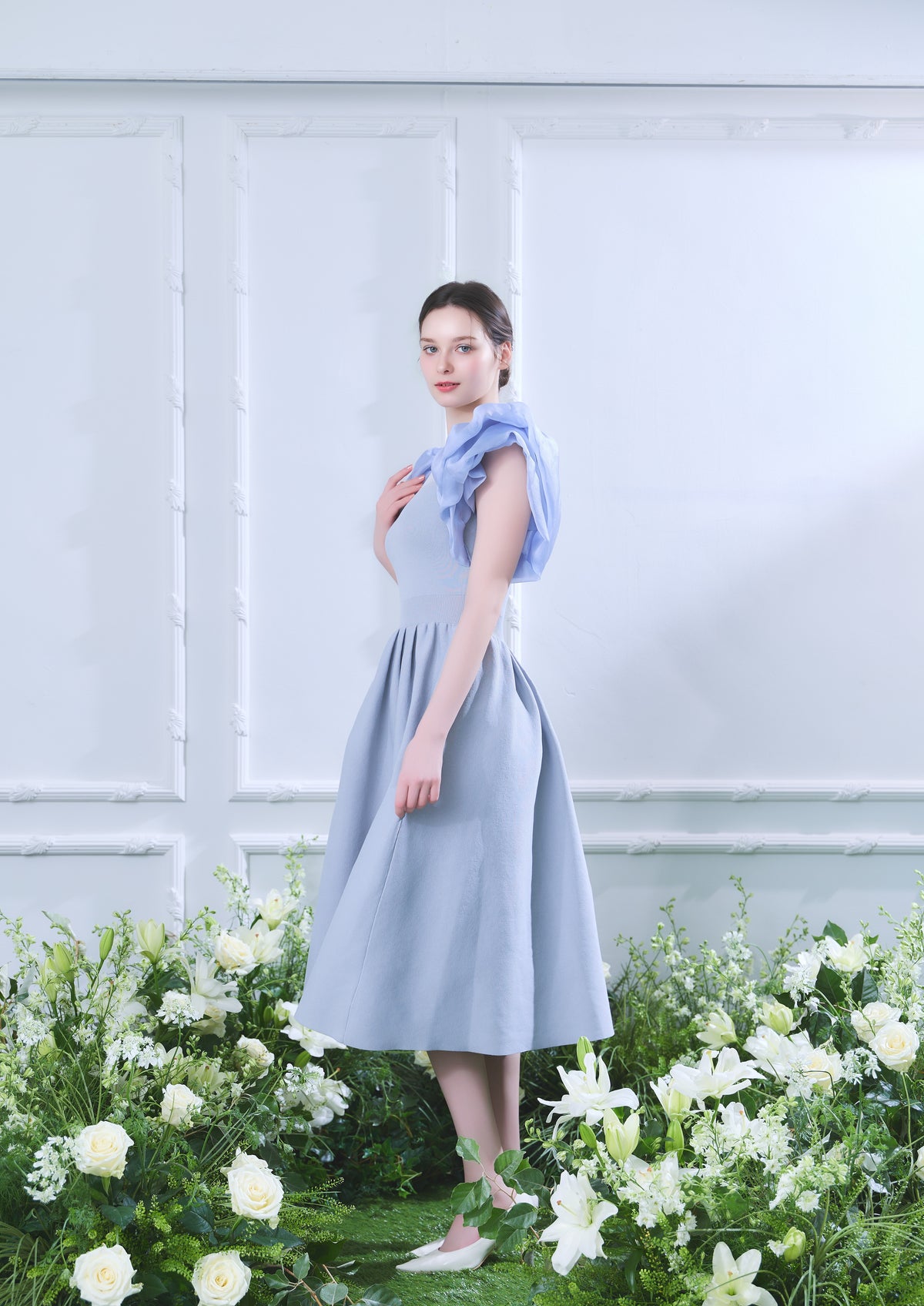 Airy Puff Dress