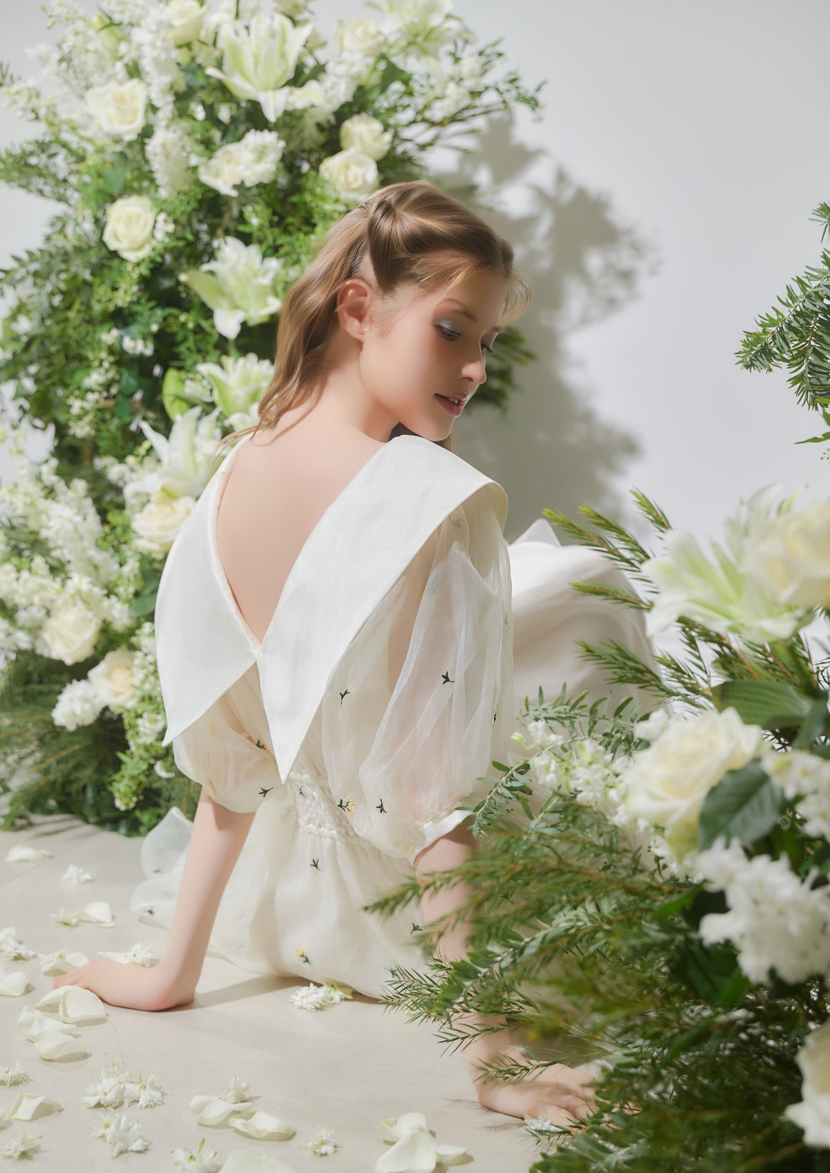 Blooming Organza Dress