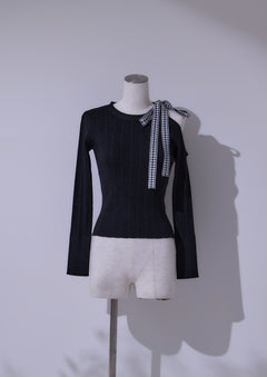 Plover Ribbon Knit Tops