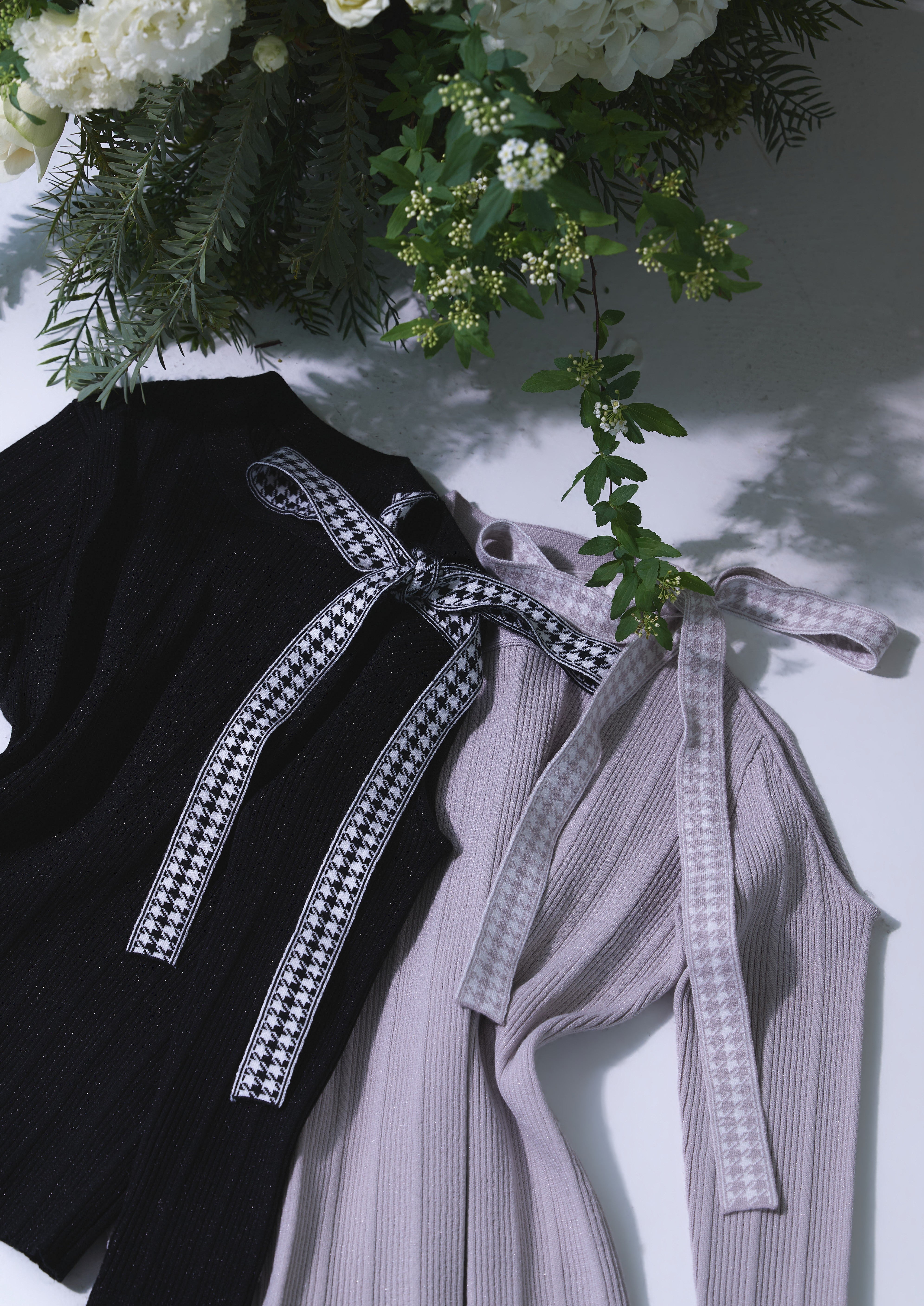 Plover Ribbon Knit Tops – Riu