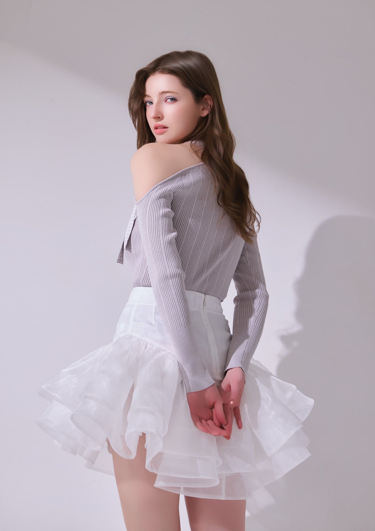 Volée Check Mini Skirt