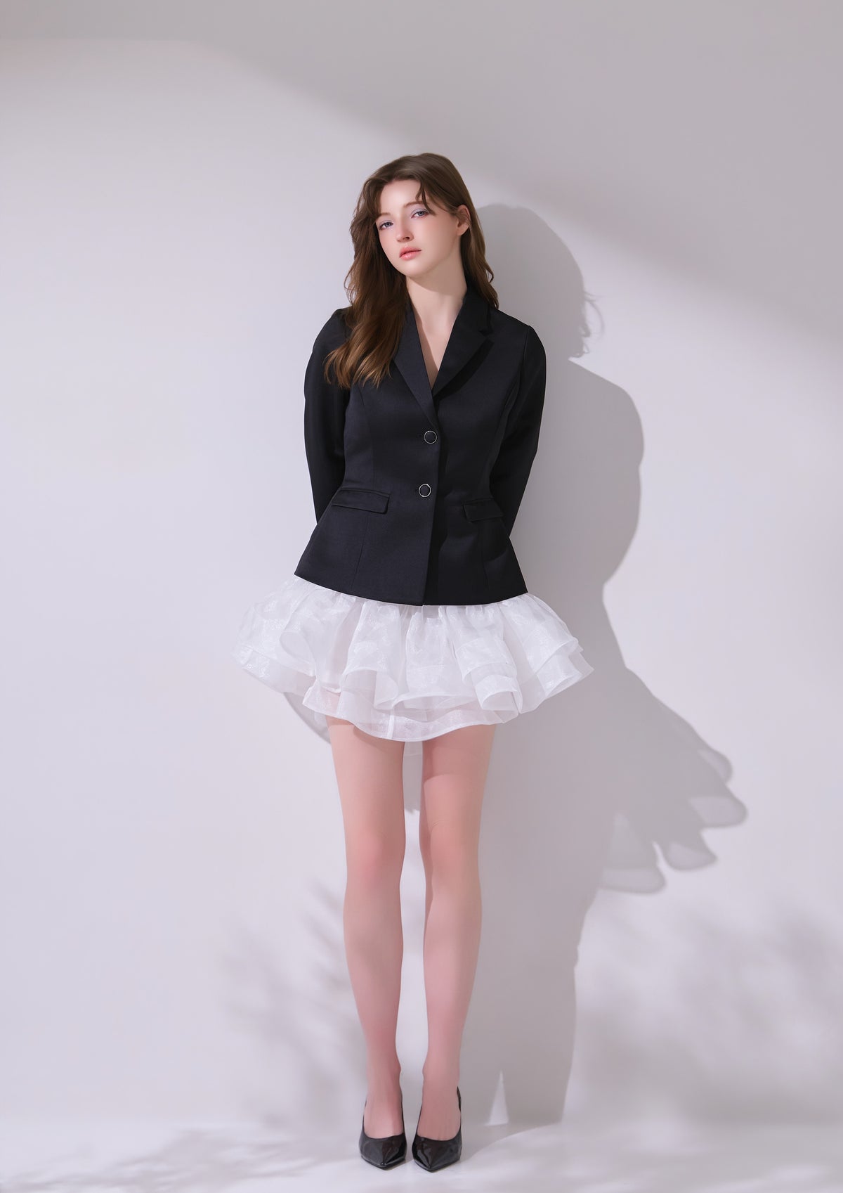 Volée Check Mini Skirt