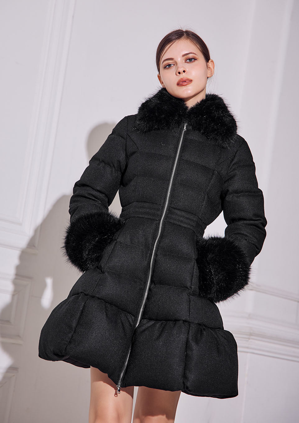 ジャケット・アウター Riu Tweed down coat Outers – Riu