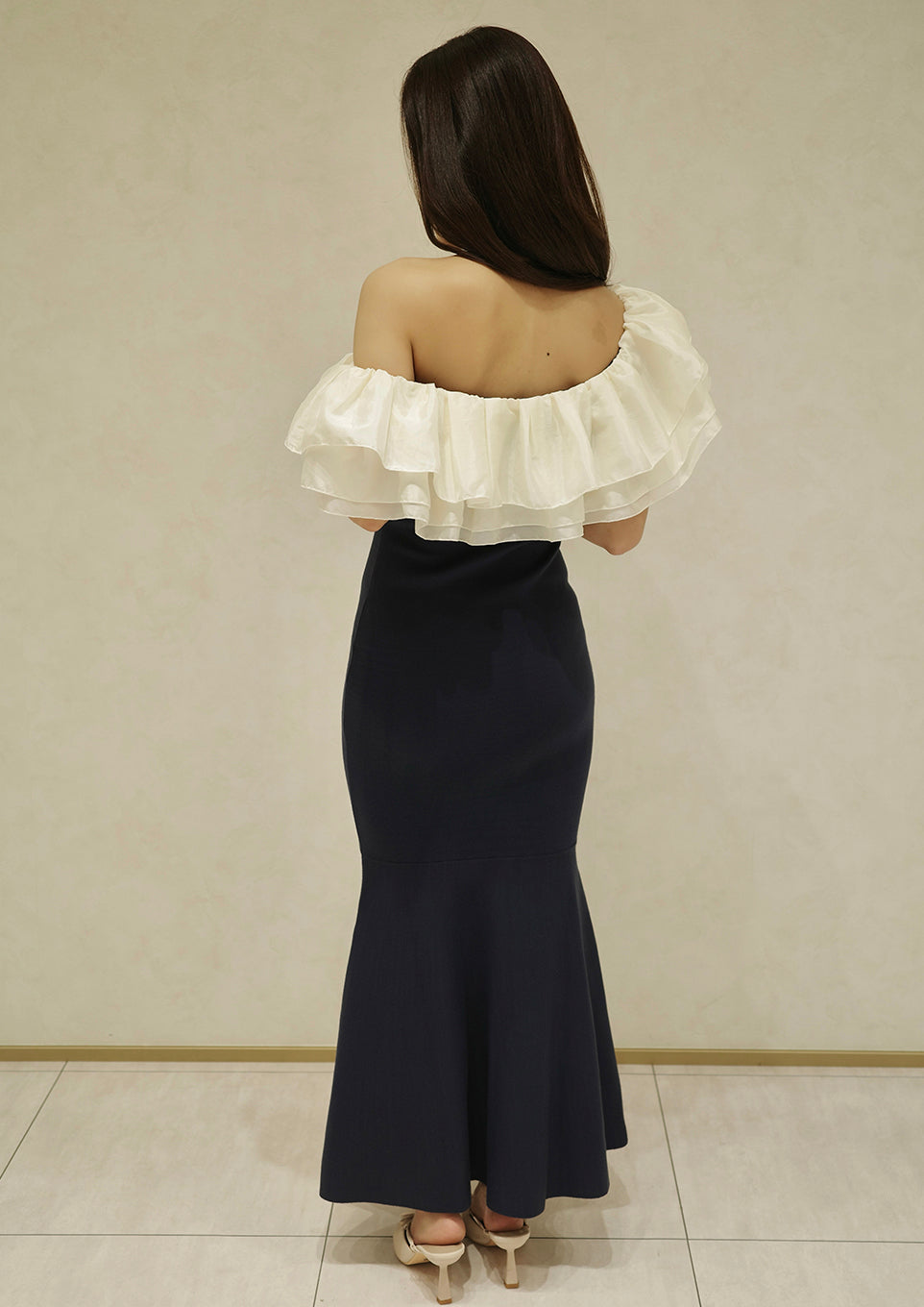 ★最終値下げ★新品未使用 Unevenness knit dress / Riu riu ニットワンピース Unevenness knit dress タグ付き