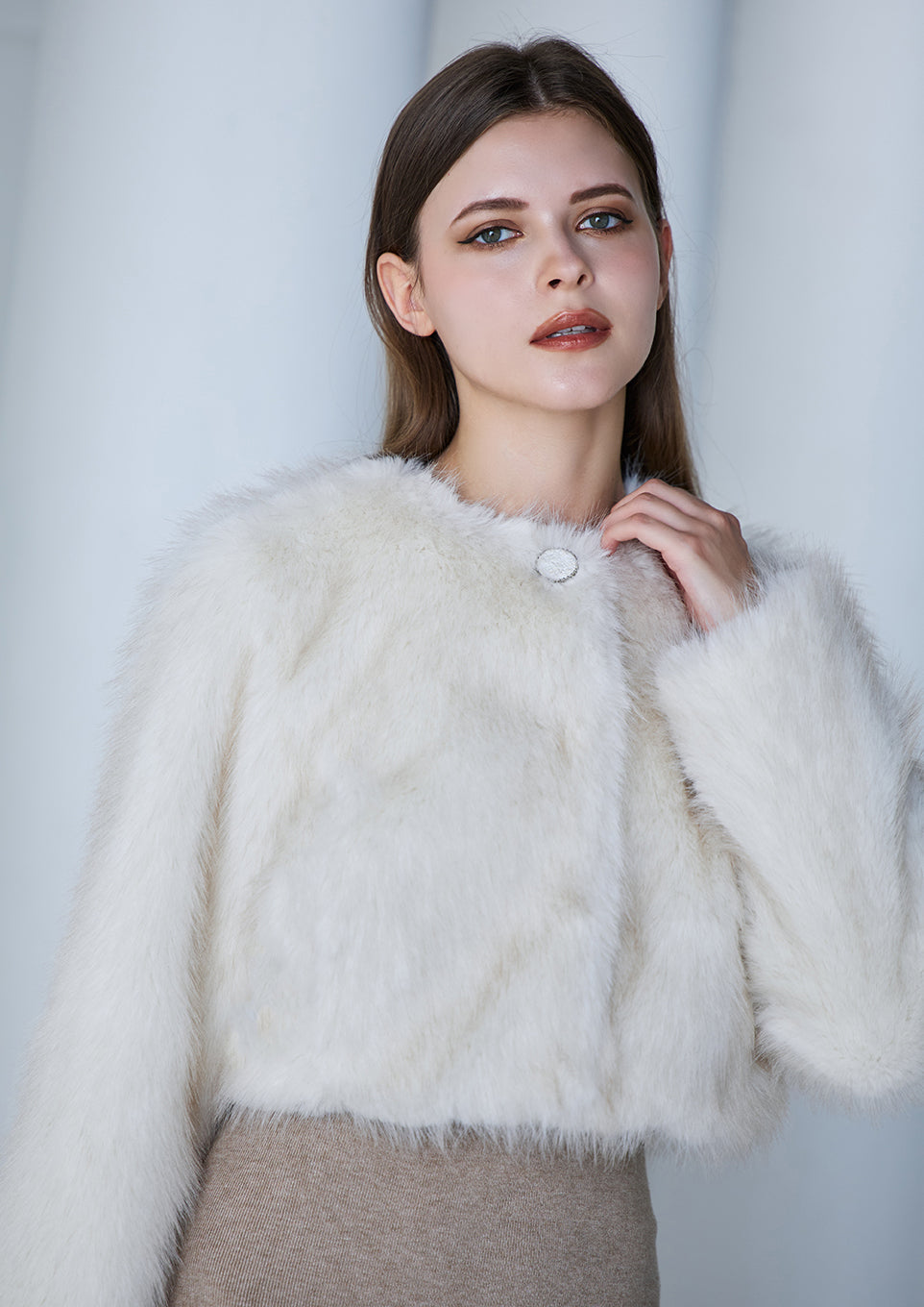 Fur short coat – Riu