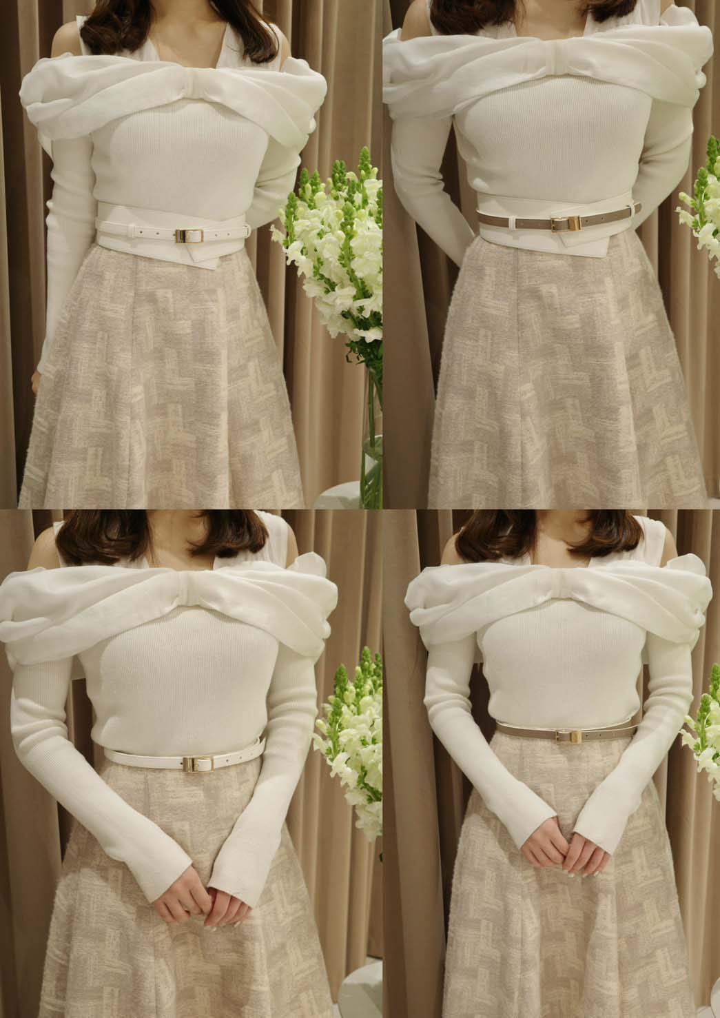 4way reversible wide belt