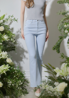 Stretch Flare Denim Pants