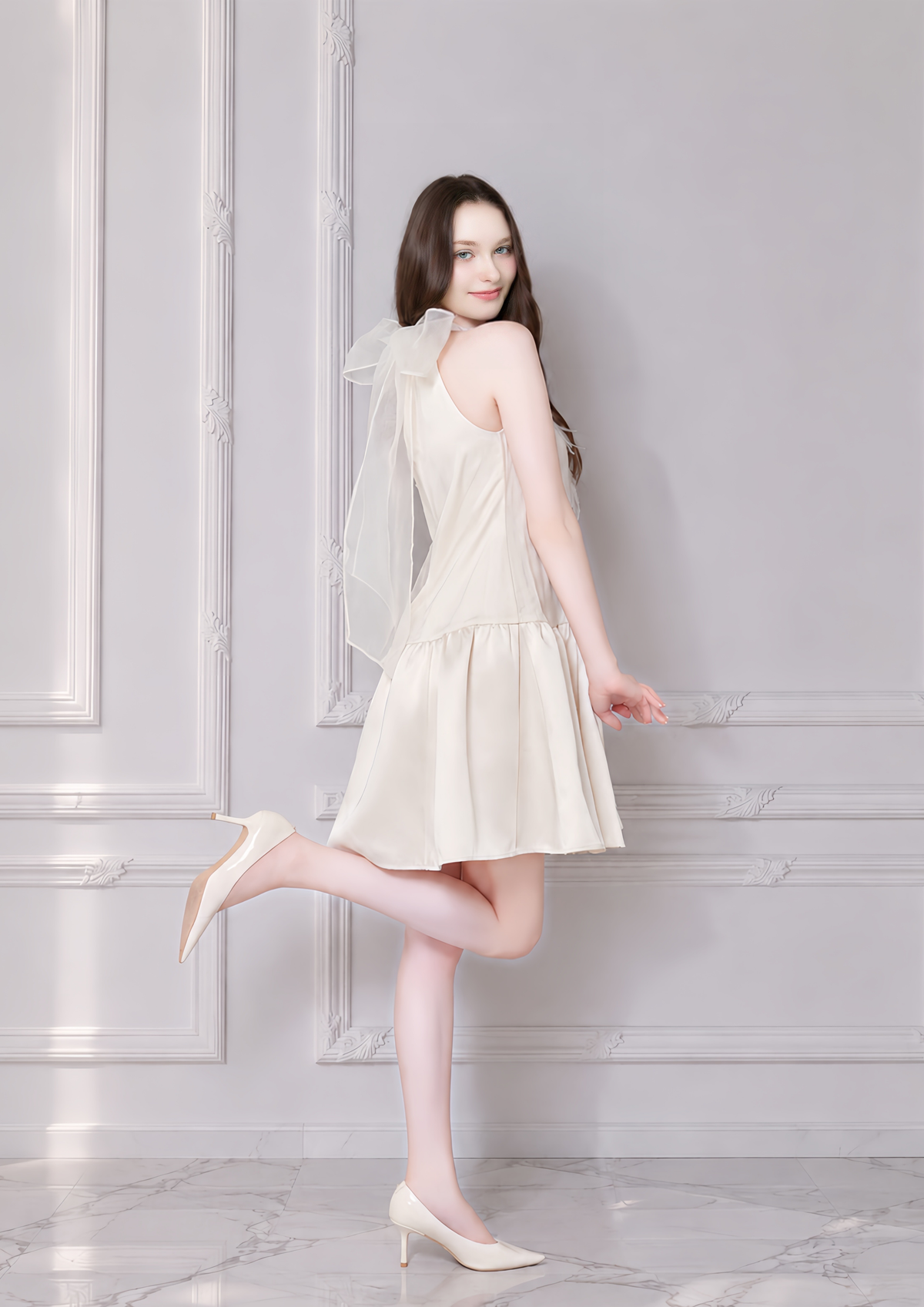 Plume Bijou Mini Dress