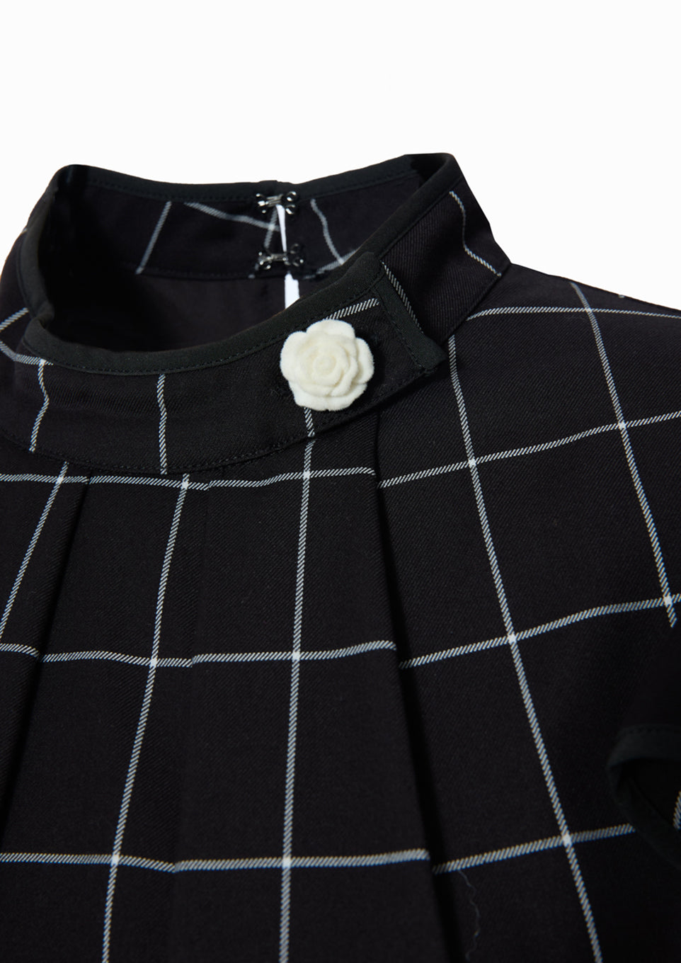 Riu ワンピース Windowpane piping dress – Riu